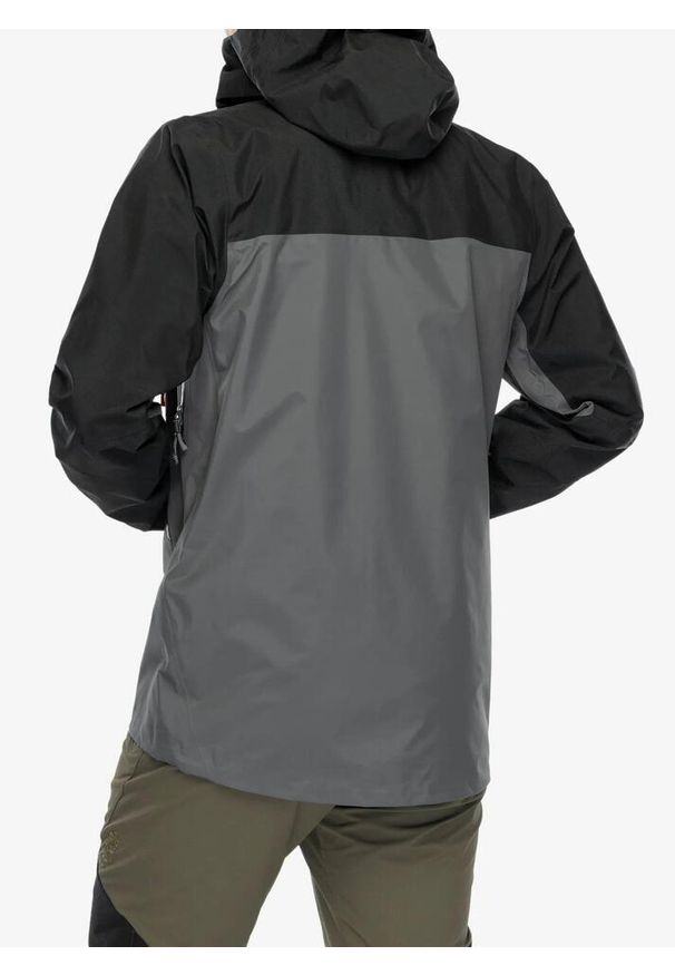 Kurtka GORE TEX męska Rab Latok Mountain GTX Jacket. Kolor: szary. Technologia: Gore-Tex