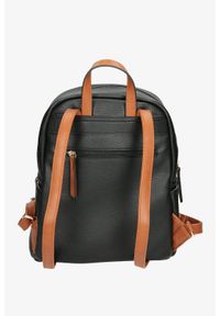 Nobo - Czarny plecak nobo z kieszonką z przodu nbag-j0390-c020. Kolor: czarny #1