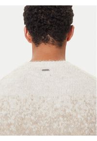 Guess Sweter M5BR39 Z0932 Beżowy Regular Fit. Kolor: beżowy. Materiał: syntetyk #5