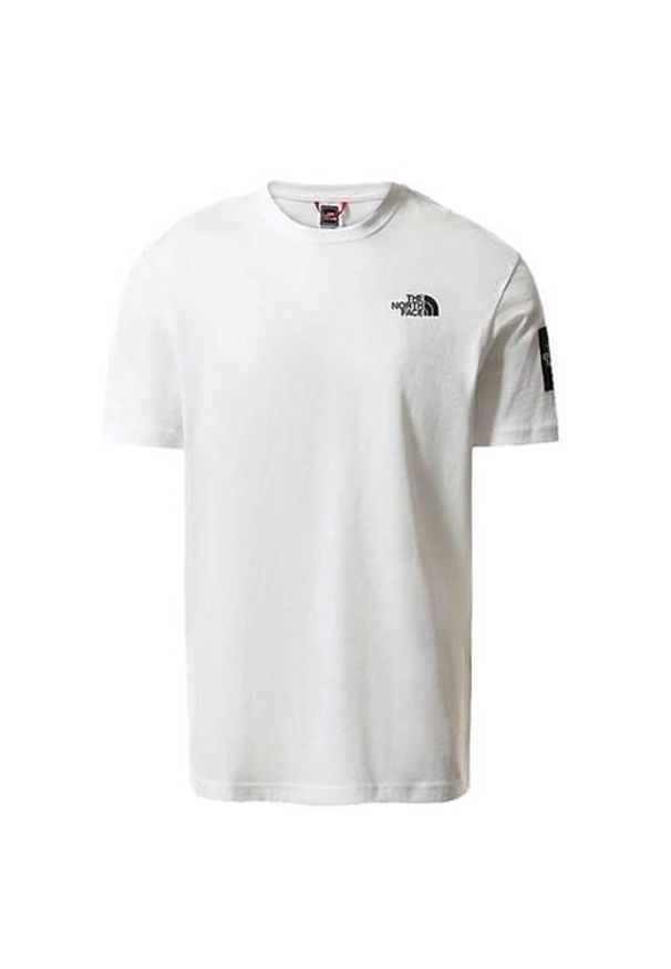Koszulka sportowa męska The North Face M BB SR S/S TEE. Kolor: biały. Długość rękawa: krótki rękaw. Długość: krótkie