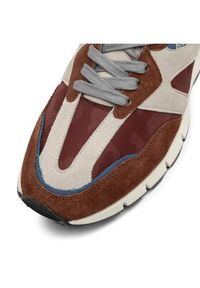 Badura Sneakersy JEFFREY-04 MI08 Bordowy. Kolor: czerwony. Materiał: materiał #7