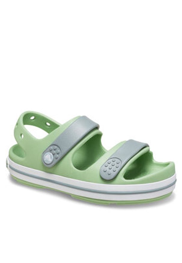 Crocs Sandały Crocband Cruiser Sandal T Kids 209424 Zielony. Kolor: zielony