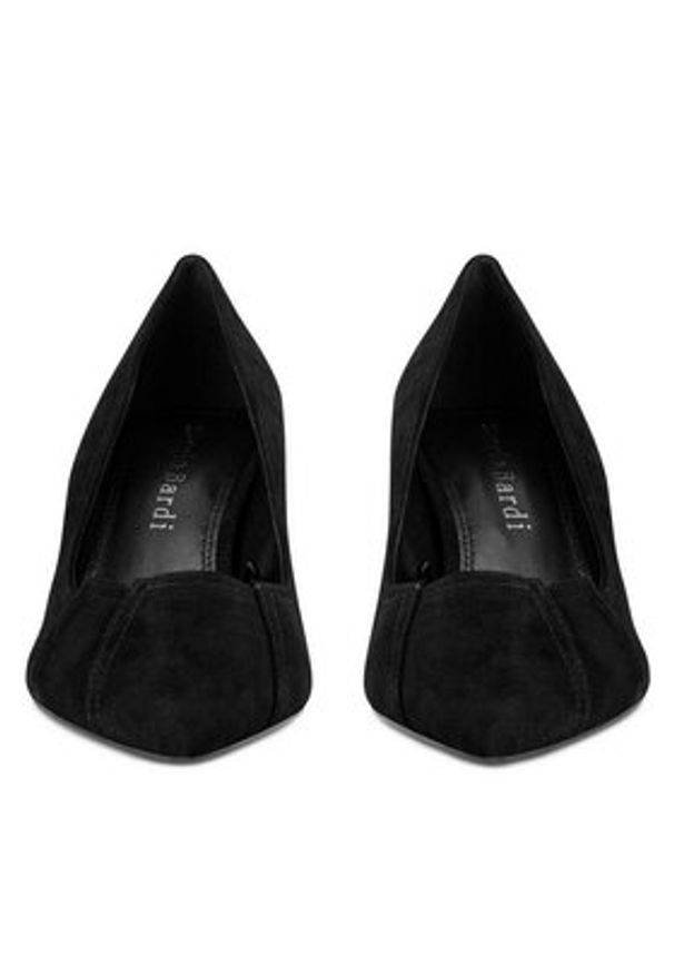 Sergio Bardi Czółenka WFA2532-8Z-SB Czarny. Kolor: czarny. Materiał: zamsz, skóra. Obcas: na szpilce