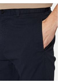 Hugo - HUGO Chinosy 50530886 Granatowy Slim Fit. Kolor: niebieski. Materiał: bawełna #3