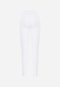 Renee - Białe Jeansy Skinny z Wysokim Stanem Yholo. Stan: podwyższony. Kolor: biały. Styl: klasyczny #2