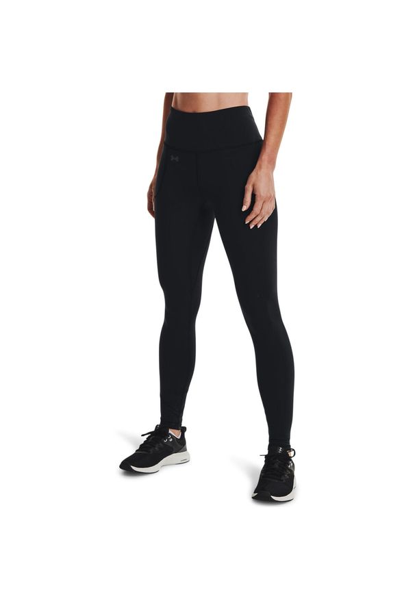 Legginsy Under Armour Motion, Kobiety. Kolor: czarny. Materiał: poliester, materiał