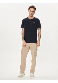 Aeronautica Militare T-Shirt 241TS2229J593 Granatowy Regular Fit. Kolor: niebieski. Materiał: bawełna #3
