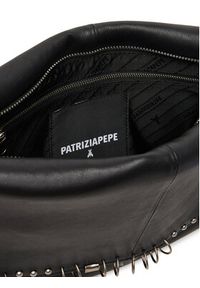 Patrizia Pepe Torebka 8B0519/L163-K103 Czarny. Kolor: czarny. Materiał: skórzane, zamszowe #4