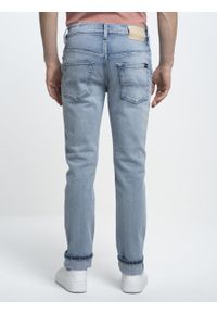 Big-Star - Spodnie jeans męskie dopasowane Martin 213. Kolor: niebieski. Styl: retro, elegancki #5