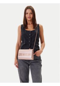 Love Moschino - LOVE MOSCHINO Torebka JC4103PP1MKD197A Różowy. Kolor: różowy. Materiał: skórzane #3