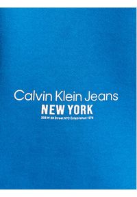 Calvin Klein Jeans Bluza J30J323156 Niebieski Regular Fit. Kolor: niebieski. Materiał: bawełna #5