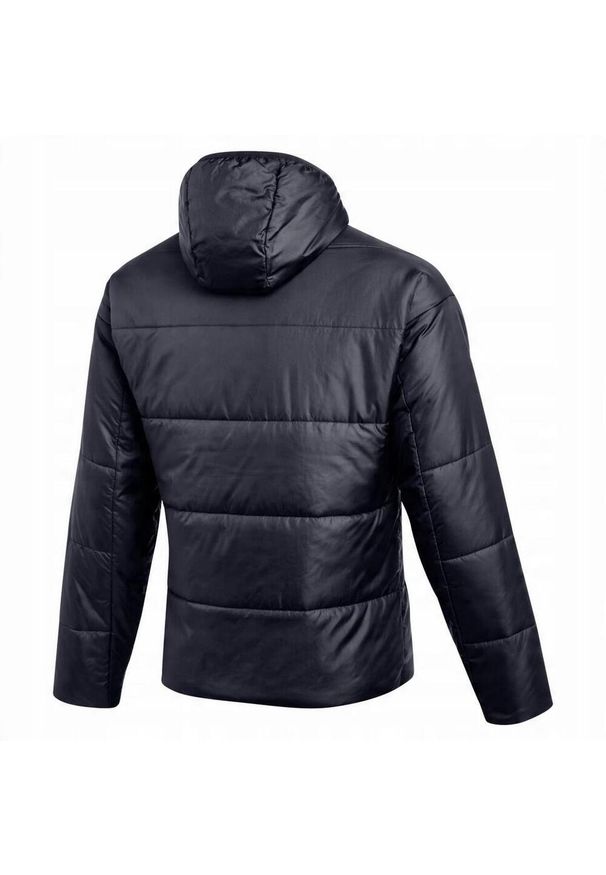 Nike - Męska Kurtka Academy Pro 24 ThermaFit Autumn Padded Jacket. Kolor: niebieski. Materiał: puch. Sport: turystyka piesza