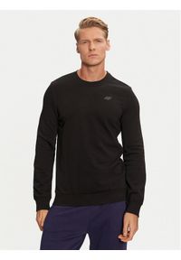 4f - 4F Bluza 4FWMM00TSWSM1465 Czarny Regular Fit. Kolor: czarny. Materiał: bawełna #1