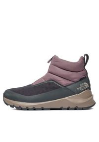 The North Face Śniegowce W Thermoball Progressive Zip II Wp NF0A5LWFODR1 Szary. Kolor: szary. Materiał: materiał #5