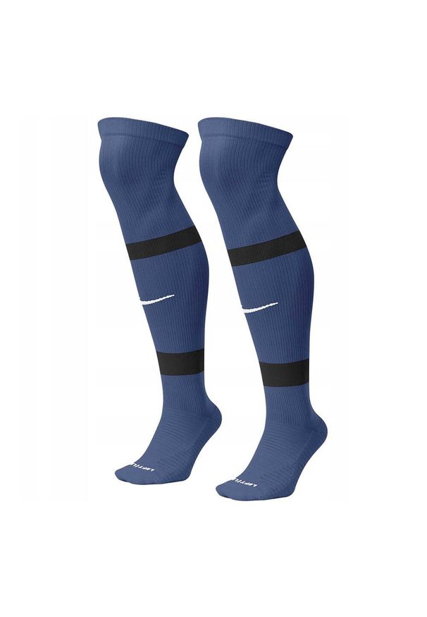 Nike - Skarpety Piłkarskie Dla Dorosłych Unisex MatchFit. Kolor: niebieski. Sport: piłka nożna