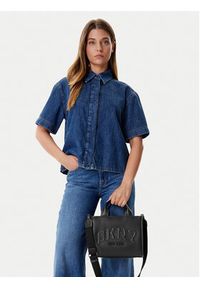 DKNY Torebka R52AQC80 Czarny. Kolor: czarny. Materiał: skórzane #4