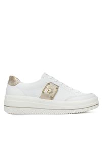 Remonte Sneakersy D1C07-80 Biały. Kolor: biały. Materiał: materiał, syntetyk