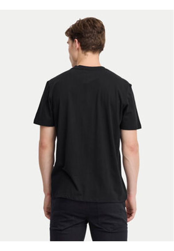 Blend T-Shirt 20717961 Czarny Regular Fit. Kolor: czarny. Materiał: bawełna