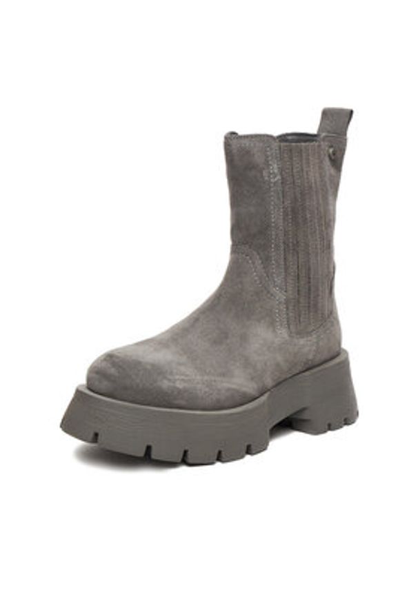 G-Star RAW - G-Star Raw Botki CEO-WI16-525-01 Szary. Kolor: szary. Materiał: zamsz, skóra