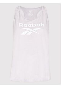 Reebok Top HB2268 Fioletowy Relaxed Fit. Kolor: fioletowy. Materiał: bawełna