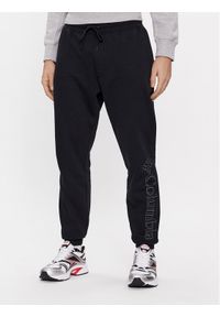 columbia - Columbia Spodnie dresowe M CSC Logo™ Fleece Jogger II Czarny Regular Fit. Kolor: czarny. Materiał: bawełna