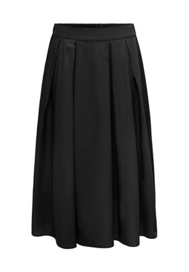 only - ONLY Spódnica trapezowa Maila 15369555 Czarny Regular Fit. Kolor: czarny. Materiał: bawełna