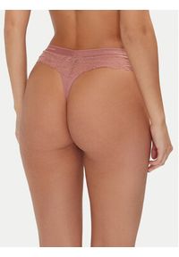 Calvin Klein Underwear Stringi 000QF7980E Różowy. Kolor: różowy. Materiał: syntetyk #2