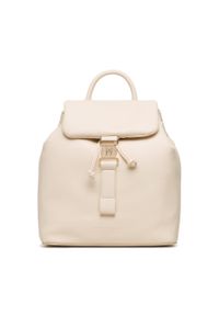 TOMMY HILFIGER - Plecak Tommy Hilfiger AW0AW14883 AA8. Kolor: beżowy. Materiał: skóra #1