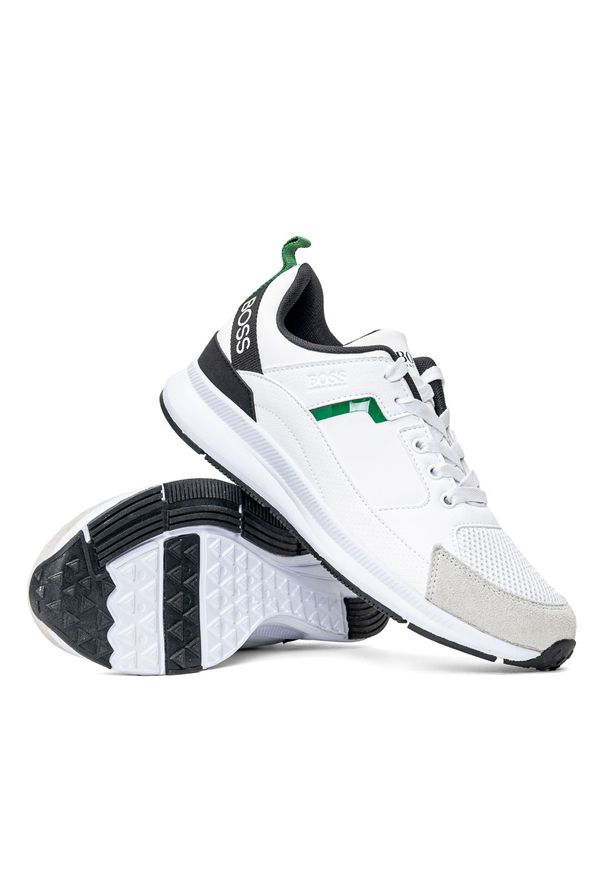 Boss Kidswear - Sneakersy dziecięce białe BOSS Kidswear J29272-10B. Okazja: na co dzień. Kolor: biały