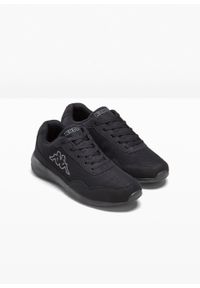 Sneakersy Kappa bonprix czarny. Kolor: czarny #2