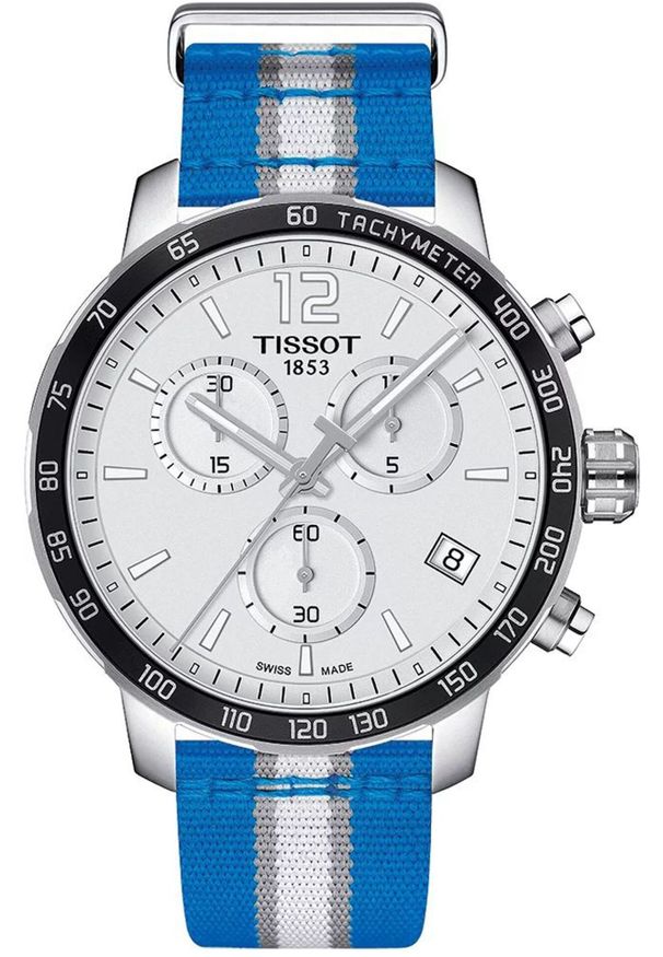 TISSOT - Zegarek Tissot Zegarek Męski Tissot T095.417.17.037.19 Srebrzysty ( 42 mm)