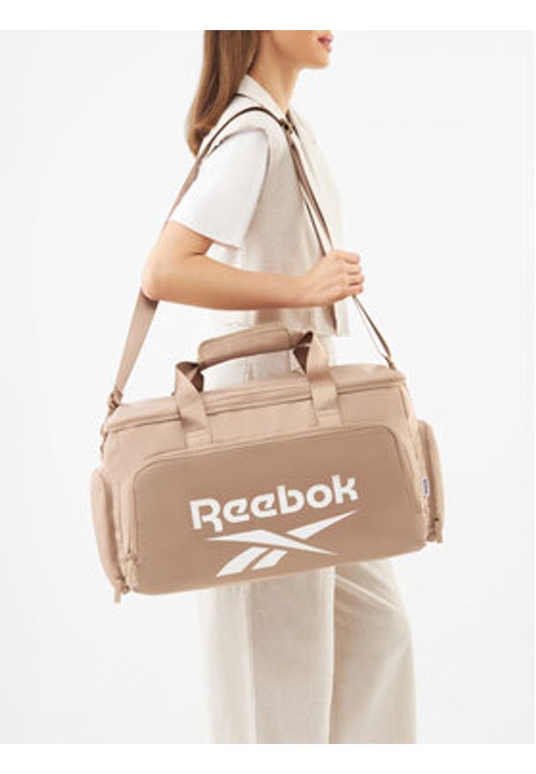 Reebok Torba RBK-032-CCC-05 Beżowy. Kolor: beżowy. Materiał: poliester, materiał