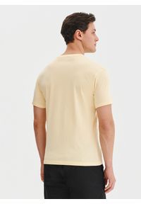 Pako Lorente - PAKO LORENTE – Bawełniany żółty t-shirt. Okazja: na co dzień. Kolor: czerwony, żółty, oliwkowy. Materiał: bawełna. Styl: casual #10