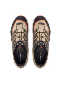 salomon - Salomon Buty do biegania Thundercross L47688400 Brązowy. Kolor: brązowy. Materiał: materiał #4