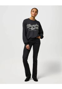Wrangler - DAMSKA BLUZA WRANGLER OVERSIZED SWEAT FADED BLACK 112370826 #4