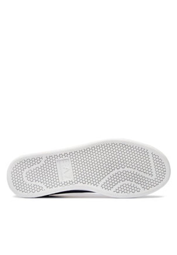 EA7 Emporio Armani Sneakersy Granatowy. Kolor: niebieski. Materiał: skóra