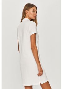 Polo Ralph Lauren - Sukienka. Okazja: na co dzień. Typ kołnierza: polo. Kolor: biały. Długość rękawa: krótki rękaw. Typ sukienki: proste. Styl: casual #3