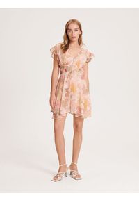 Reserved - Wzorzysty kombinezon - wielobarwny. Materiał: tkanina #1