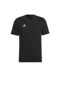 Adidas - Entrada 22 Tee. Kolor: czarny. Sport: piłka nożna