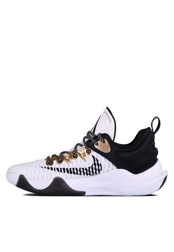Buty koszykarskie męskie Nike CZ4099100. Kolor: biały, wielokolorowy. Materiał: materiał, syntetyk. Szerokość cholewki: normalna