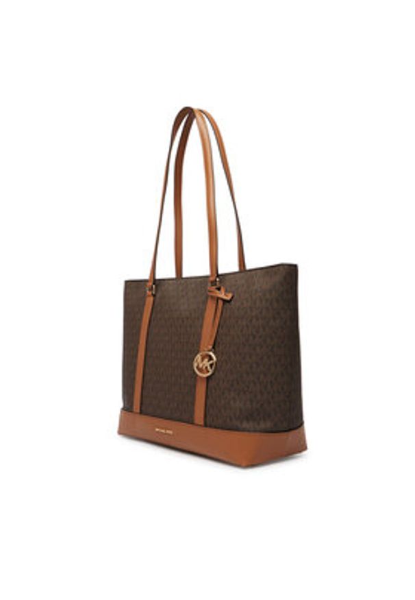 MICHAEL Michael Kors Torebka 30S6G3PT3B Brązowy. Kolor: brązowy. Materiał: skórzane