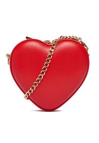 Love Moschino - LOVE MOSCHINO Torebka JC4326PP0NKV0500 Czerwony. Kolor: czerwony. Materiał: skórzane #5