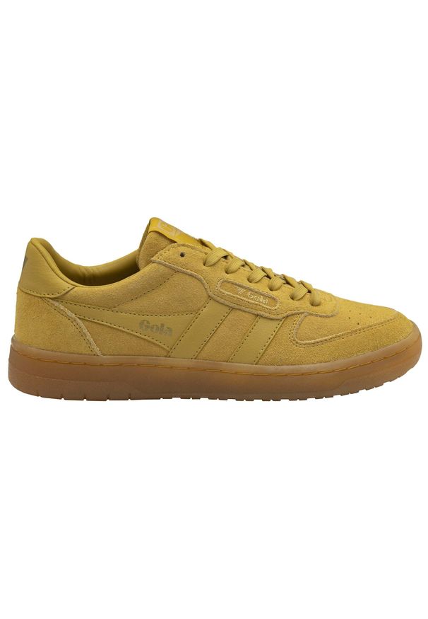 Trenerzy damscy Gola Hawk Suede 86. Kolor: żółty. Sport: turystyka piesza