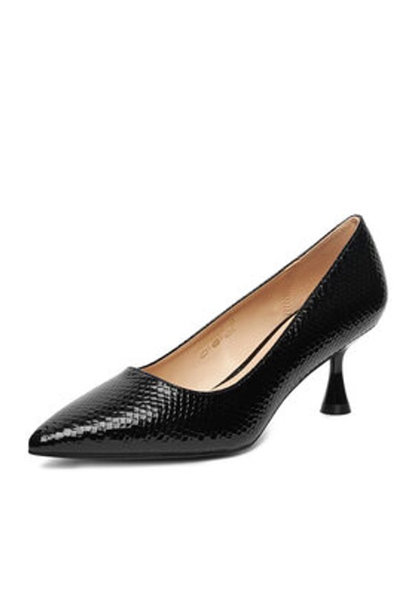 Jenny - JENNY Czółenka CEO-CD24-212-1 Czarny. Kolor: czarny. Materiał: materiał, syntetyk. Obcas: na szpilce