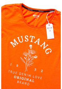 Mustang - MUSTANG T SHIRT DAMSKI Alina C Print 1009870 7096. Wzór: nadruk #8