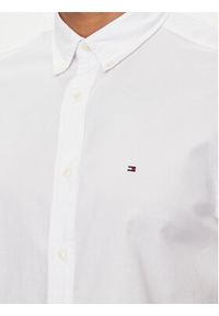 TOMMY HILFIGER - Tommy Hilfiger Koszula 1985 MW0MW33810 Biały Slim Fit. Kolor: biały. Materiał: bawełna
