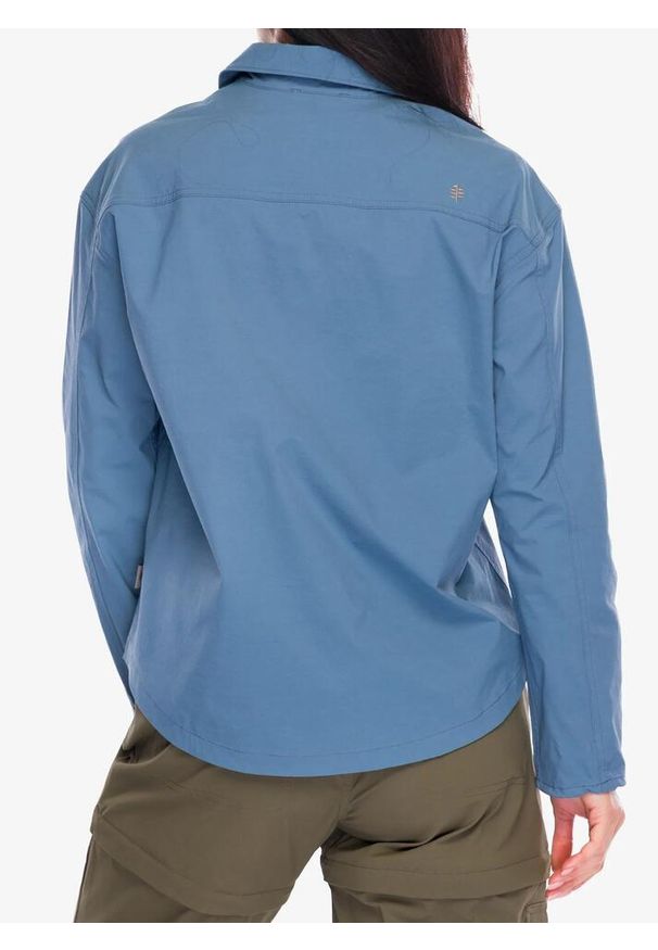 ROYAL ROBBINS - Koszula przeciw komarom damska Royal Robbins Wilder Shirt L/S. Kolor: niebieski