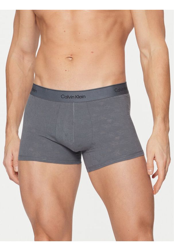 Calvin Klein Underwear Bokserki 000NB4068A Szary. Kolor: szary. Materiał: bawełna