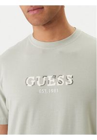 Guess T-Shirt M6GI16 K3032 Zielony jasny Regular Fit. Kolor: zielony. Materiał: bawełna #5