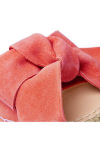 Manebi Espadryle Sandals With Bow R 3.3 J0 Pomarańczowy. Kolor: pomarańczowy. Materiał: zamsz, skóra #3